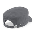 Graphite Grey - Back - Beechfield Army Cap - Headwear (Pack of 2)