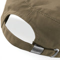 Khaki - Side - Beechfield Army Cap - Headwear (Pack of 2)