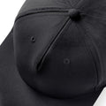 Black - Back - Beechfield Unisex 5 Panel Retro Rapper Cap (Pack of 2)