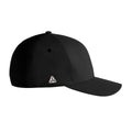 Black - Back - Yupoong Flexfit Unisex Delta Waterproof Cap (Pack of 2)