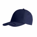 Navy - Front - Yupoong Flexfit Unisex Delta Waterproof Cap (Pack of 2)