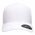 White - Front - Yupoong Flexfit Unisex Delta Waterproof Cap (Pack of 2)