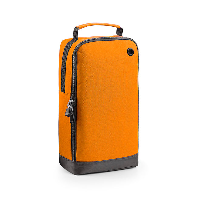 Orange - Front - BagBase Sport Shoe - Accessory Bag (8 Litres) (Pack Of 2)
