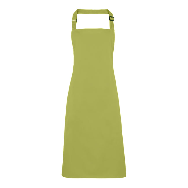 Lime - Front - Premier Colours Bib Apron - Workwear (Pack of 2)