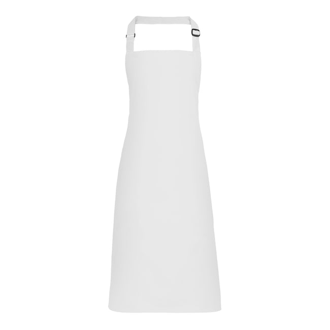 White - Front - Premier Colours Bib Apron - Workwear (Pack of 2)