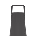 Dark Grey - Back - Premier Ladies-Womens Slim Apron (no Pocket) - Workwear (Pack of 2)