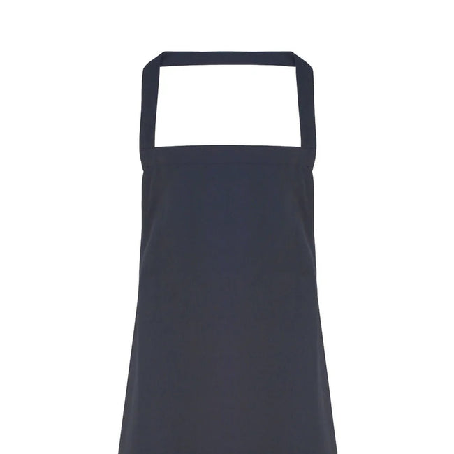 Navy - Back - Premier Ladies-Womens Slim Apron (no Pocket) - Workwear (Pack of 2)