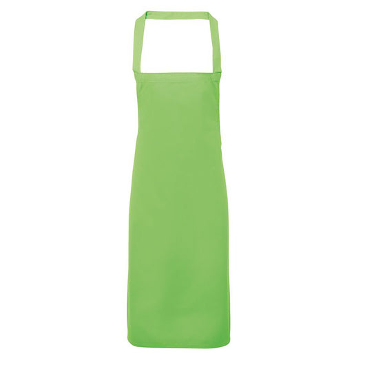 Apple - Front - Premier Ladies-Womens Slim Apron (no Pocket) - Workwear (Pack of 2)