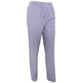 Navy-White Check - Front - Premier Unisex Pull-on Chefs Trousers - Catering Workwear (Pack of 2)