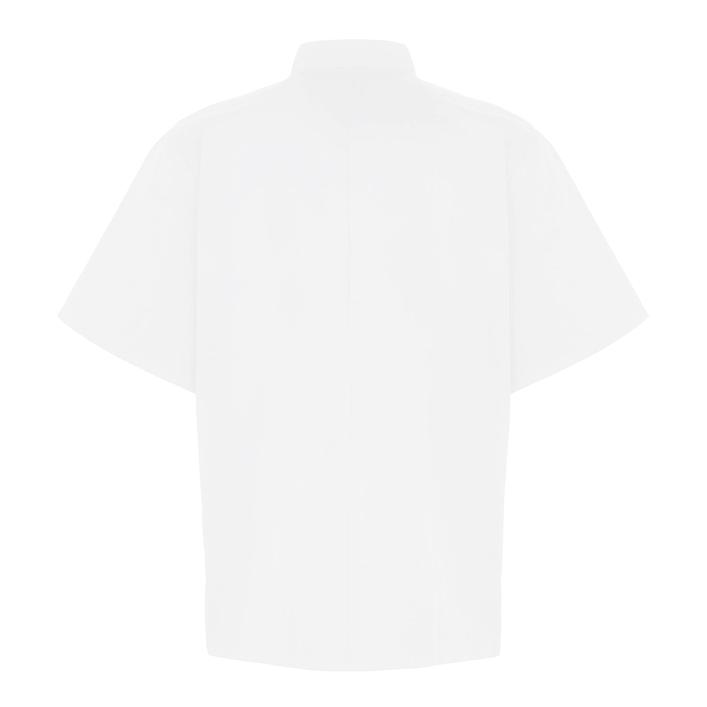 White - Back - Premier Unisex Short Sleeved Chefs Jacket - Workwear (Pack of 2)