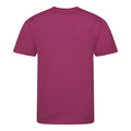 Hot Pink - Back - AWDis Just Cool Mens Performance Plain T-Shirt