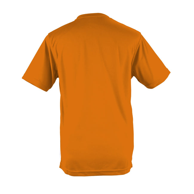 Orange Crush - Back - AWDis Just Cool Mens Performance Plain T-Shirt