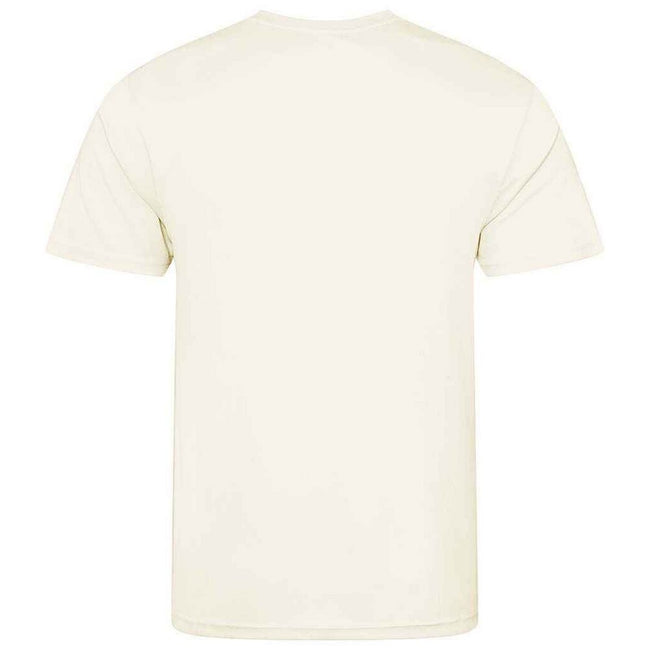 Vanilla - Back - AWDis Just Cool Mens Performance Plain T-Shirt