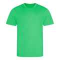 Sour Green - Front - AWDis Just Cool Mens Performance Plain T-Shirt