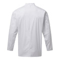 White - Back - Premier Unisex Cuisine Long Sleeve Chefs Jacket (Pack of 2)