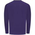 Purple - Back - AWDis Just Cool Mens Long Sleeve Cool Sports Performance Plain T-Shirt