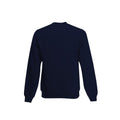 Deep Navy - Back - Fruit Of The Loom Kids Unisex Classic 80-20 Set-In Sweatshirt (Pack of 2)