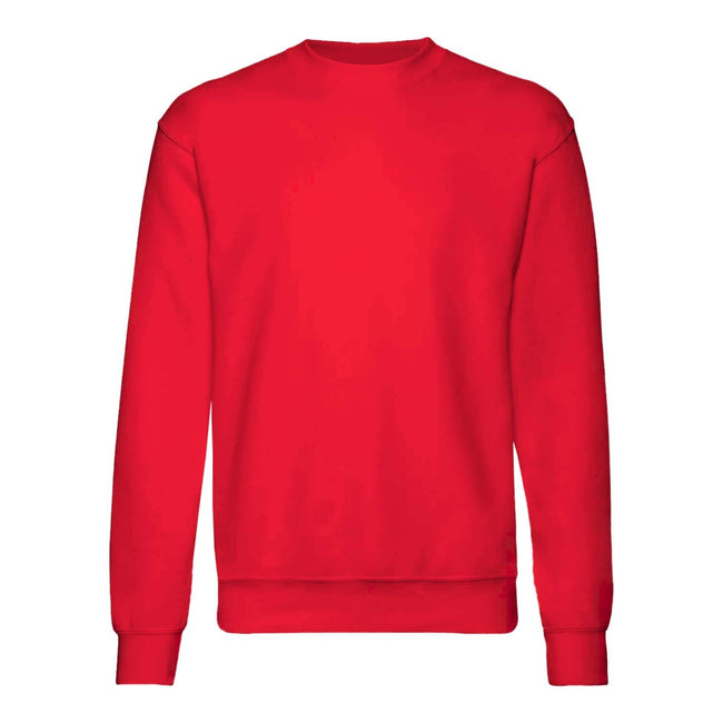 Red - Front - Fruit Of The Loom Kids Unisex Premium 70-30 Sweatshirt (Pack of 2)