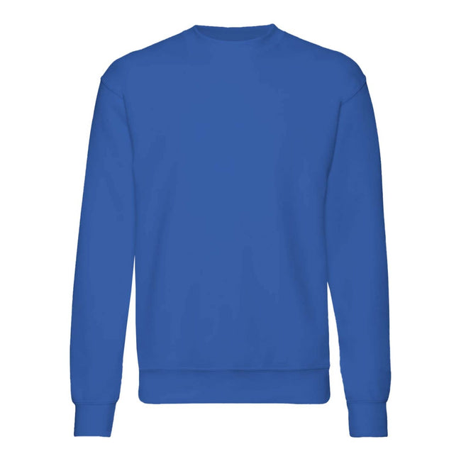 Royal Blue - Front - Fruit Of The Loom Kids Unisex Premium 70-30 Sweatshirt (Pack of 2)