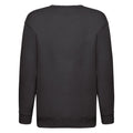 Black - Back - Fruit Of The Loom Kids Unisex Premium 70-30 Sweatshirt (Pack of 2)
