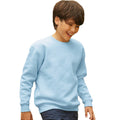 Sky Blue - Back - Fruit Of The Loom Kids Unisex Premium 70-30 Sweatshirt (Pack of 2)