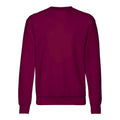 Burgundy - Front - Fruit Of The Loom Kids Unisex Premium 70-30 Sweatshirt (Pack of 2)