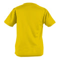 Sun Yellow - Back - Awdis Childrens-Kids Sports T-Shirt