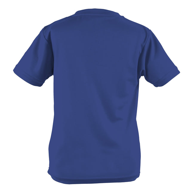 French Navy - Side - Awdis Childrens-Kids Sports T-Shirt