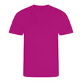 Hot Pink - Front - Awdis Childrens-Kids Sports T-Shirt