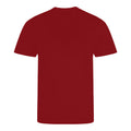 Fire Red - Back - Awdis Childrens-Kids Sports T-Shirt