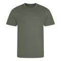 Earthy Green - Front - Awdis Childrens-Kids Sports T-Shirt