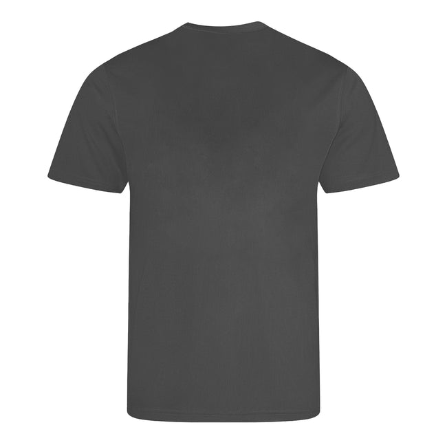 Charcoal - Back - Awdis Childrens-Kids Sports T-Shirt