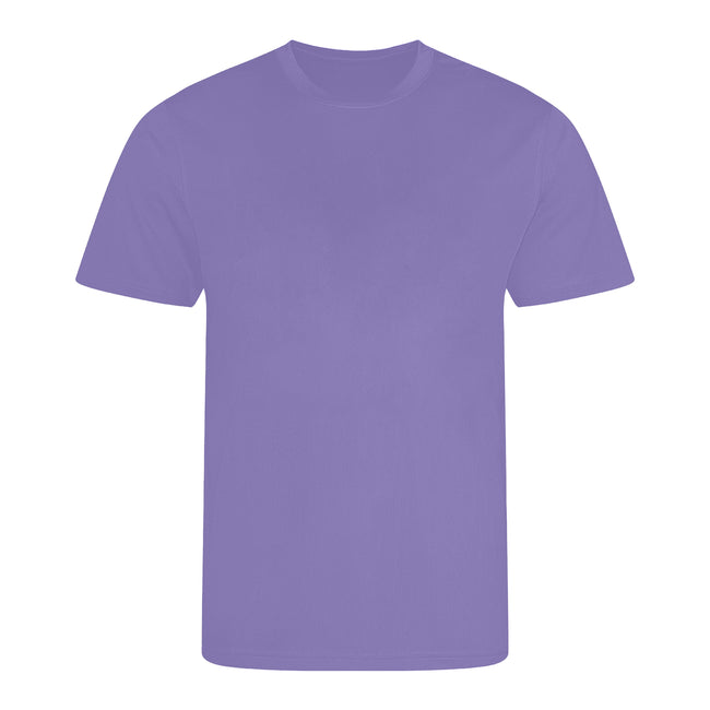 Digital Lavender - Front - Awdis Childrens-Kids Sports T-Shirt