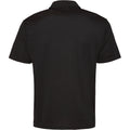 Jet Black - Back - AWDis Just Cool Mens Plain Sports Polo Shirt