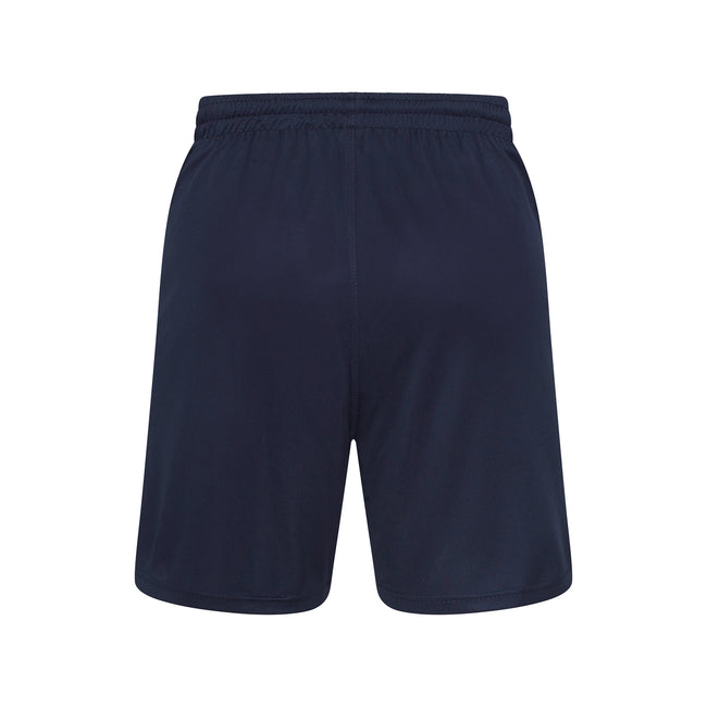 Jet Black - Side - Just Cool Mens Sports Shorts