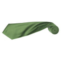 Sage - Back - Premier Mens Plain Satin Tie (Narrow Blade) (Pack of 2)