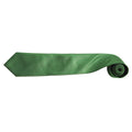 Emerald - Back - Premier Mens “Colours” Plain Fashion - Business Tie (Pack of 2)