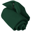 Bottle Green - Back - Premier Tie - Mens Plain Workwear Clip On Tie (Pack of 2)