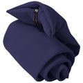 Navy - Back - Premier Tie - Mens Plain Workwear Clip On Tie (Pack of 2)