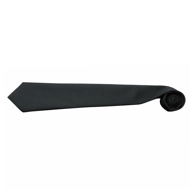 Bottle Green - Back - Premier Tie - Men Plain Work Tie (Pack of 2)