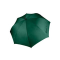 Bottle Green - Front - Kimood Unisex Large Plain Golf Umbrella (Pack of 2)