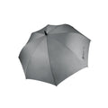 Slate Grey - Front - Kimood Unisex Large Plain Golf Umbrella (Pack of 2)
