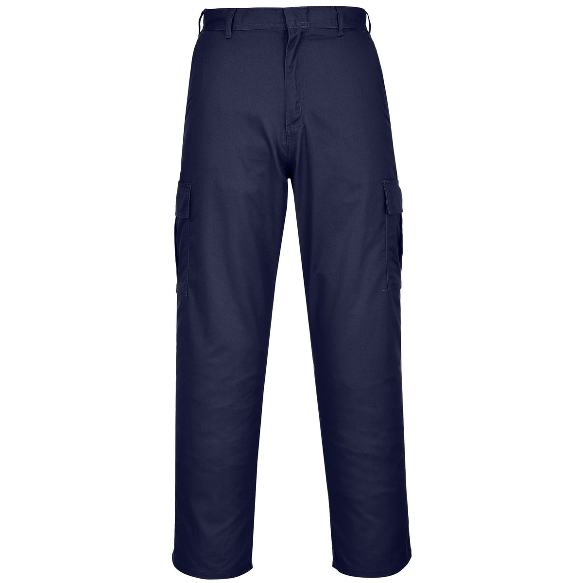 Dark Navy - Front - Portwest Mens Combat Work Trousers (Pack of 2)