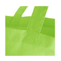 Lime Green - Back - Westford Mill Short Handle Bag For Life (Pack of 2)