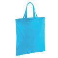 Surf Blue - Front - Westford Mill Short Handle Bag For Life (Pack of 2)