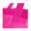 Fuchsia - Back - Westford Mill Short Handle Bag For Life (Pack of 2)