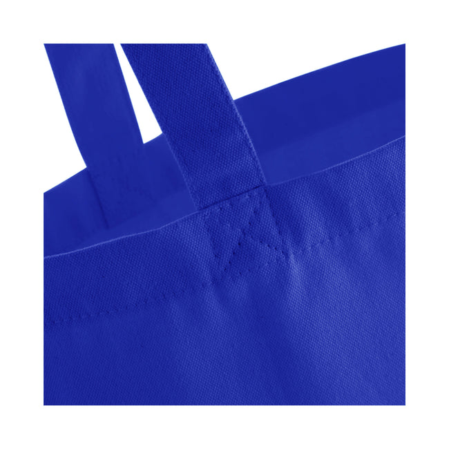Bright Royal - Back - Westford Mill Short Handle Bag For Life (Pack of 2)