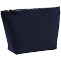 Navy - Front - Westford Mill Canvas Accessory Bag (Pack of 2)