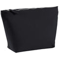 Black - Front - Westford Mill Canvas Accessory Bag (Pack of 2)