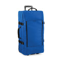 Sapphire Blue - Front - Bagbase Escape Dual-Layer Large Cabin Wheelie Travel Bag-Suitcase (95 Litres) (Pack of 2)